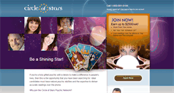 Desktop Screenshot of circleofstars.com